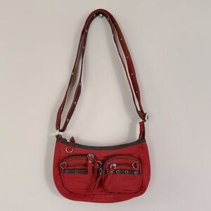 Hedgren mini travel bag Brittle tuna red